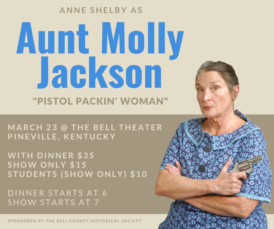 Pistol-packin’ woman; Historical Society production looks into Aunt ...