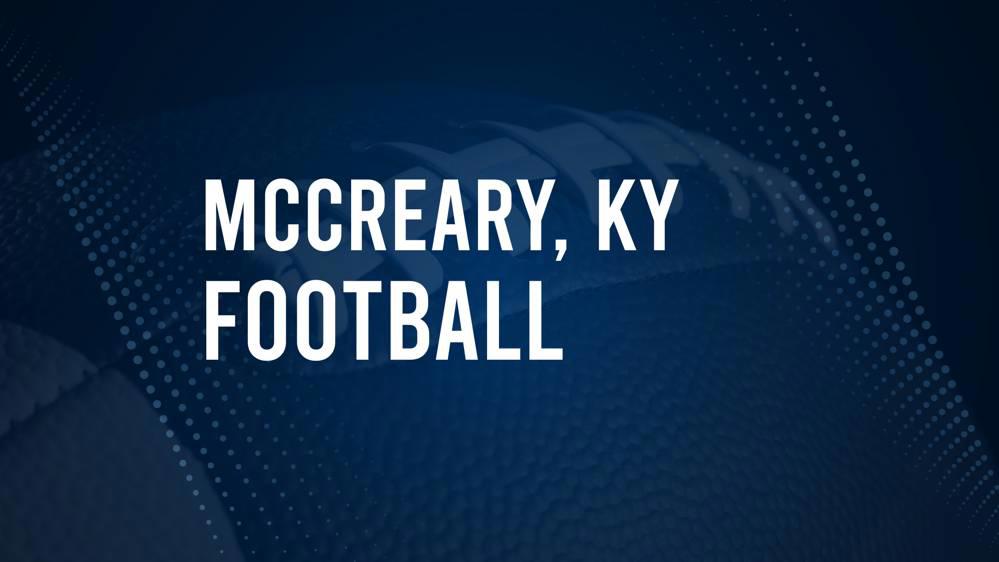 How to Watch McCreary County, KY High School Football Games Streaming Live – August 30