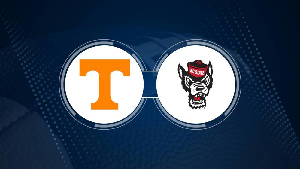 Tennessee vs. North Carolina State: Odds, spread, and over/under - Sept. 7