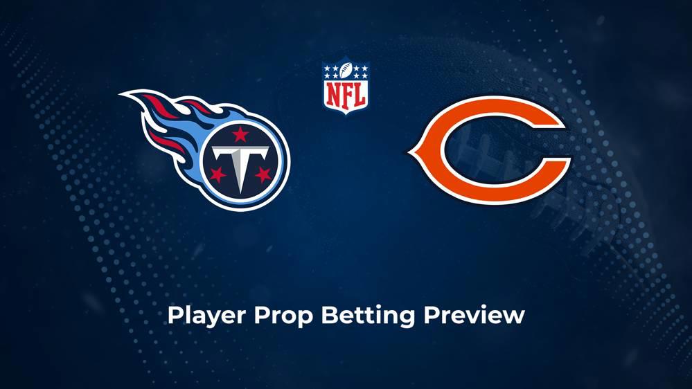 Titans vs. Bears Player Props & Odds – Week 1