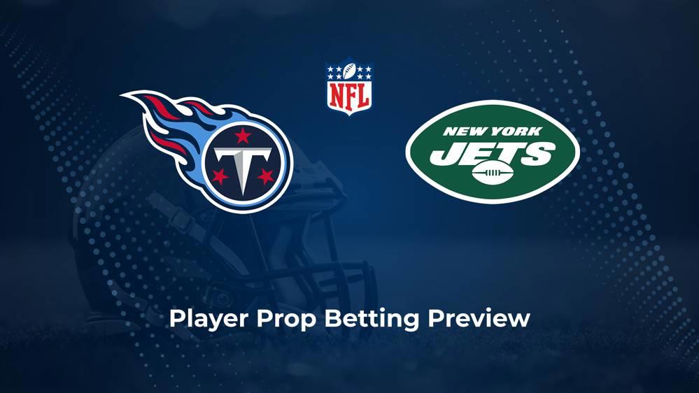 Titans vs. Jets Player Props & Odds – Week 2