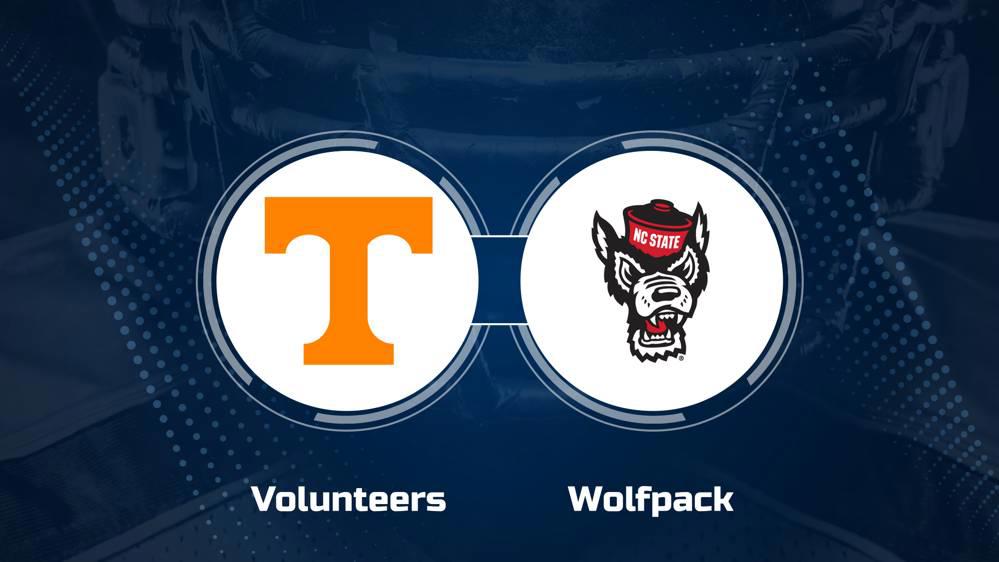 Where to Watch Tennessee vs. North Carolina State on TV or Streaming Live - Sept. 7