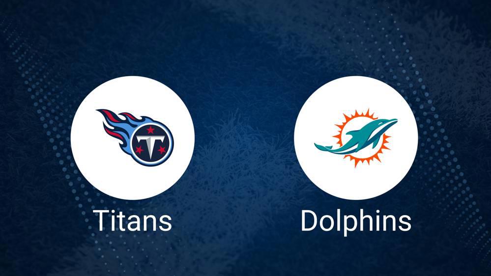 Where to Watch Titans vs. Dolphins on TV or Streaming Live - Sept. 30