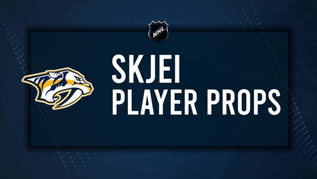 Brady Skjei Player Prop Bets for the Predators vs. Kraken Game - October 15