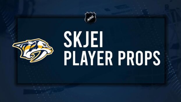 Brady Skjei Player Prop Bets for the Predators vs. Red Wings Game - October 12