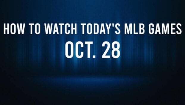 How to Watch the MLB Baseball Playoffs on Monday, Oct. 28: TV Channel, Live Streaming, Start Times