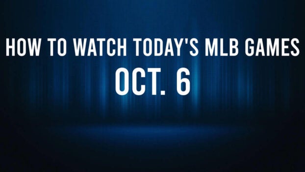 How to Watch the MLB Baseball Playoffs on Sunday, Oct. 6: TV Channel, Live Streaming, Start Times