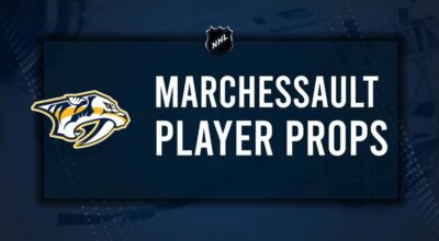 Jonathan Marchessault Player Prop Bets for the Predators vs. Bruins Game - October 22