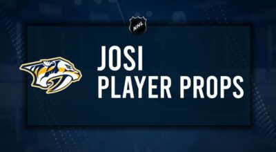 Roman Josi Player Prop Bets for the Predators vs. Bruins Game - October 22