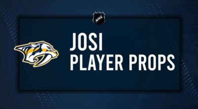 Roman Josi Player Prop Bets for the Predators vs. Kraken Game - October 15