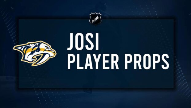 Roman Josi Player Prop Bets for the Predators vs. Red Wings Game - October 12