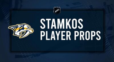 Steven Stamkos Player Prop Bets for the Predators vs. Red Wings Game - October 12