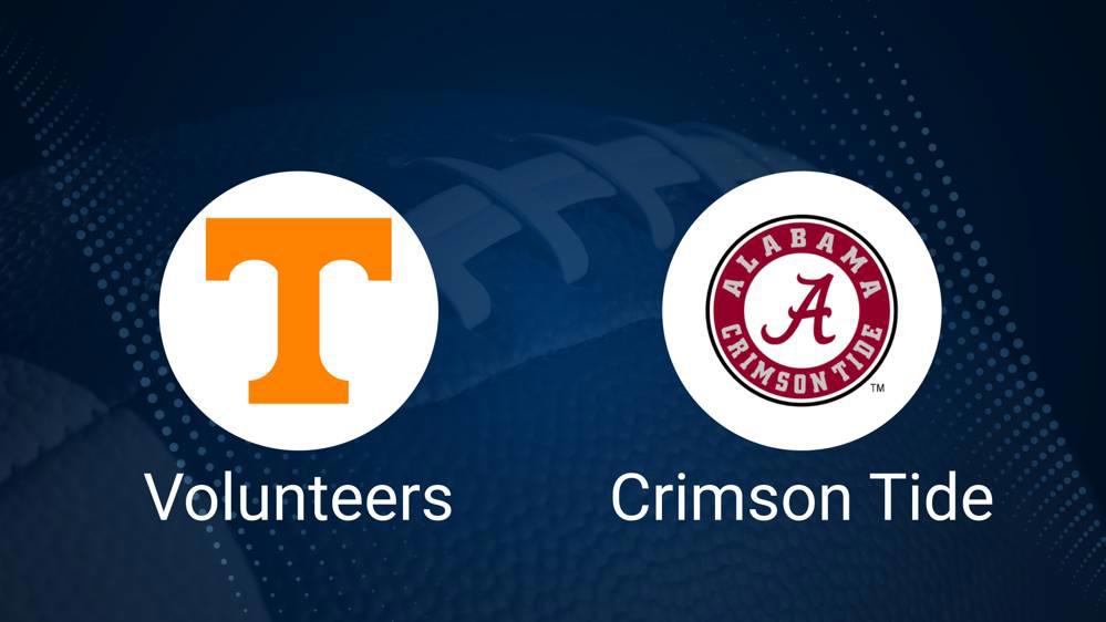 Tennessee vs. Alabama Oct. 19 Tickets & Start Time