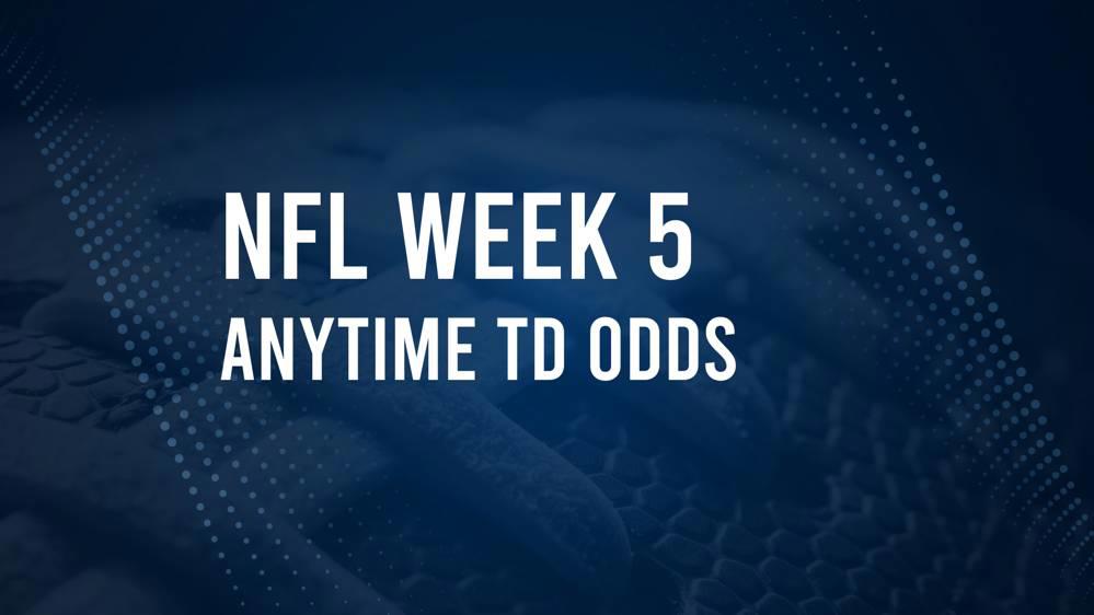 Week 5 Anytime Touchdown Scorers: Best Bets and Odds