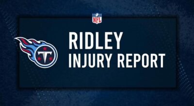 Will Calvin Ridley Play in Week 8? NFL Injury Status, News & Updates