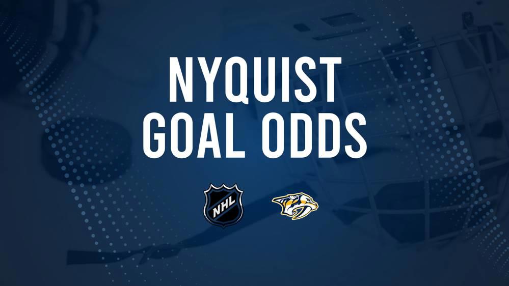 Will Gustav Nyquist Score a Goal Against the Red Wings on October 12?