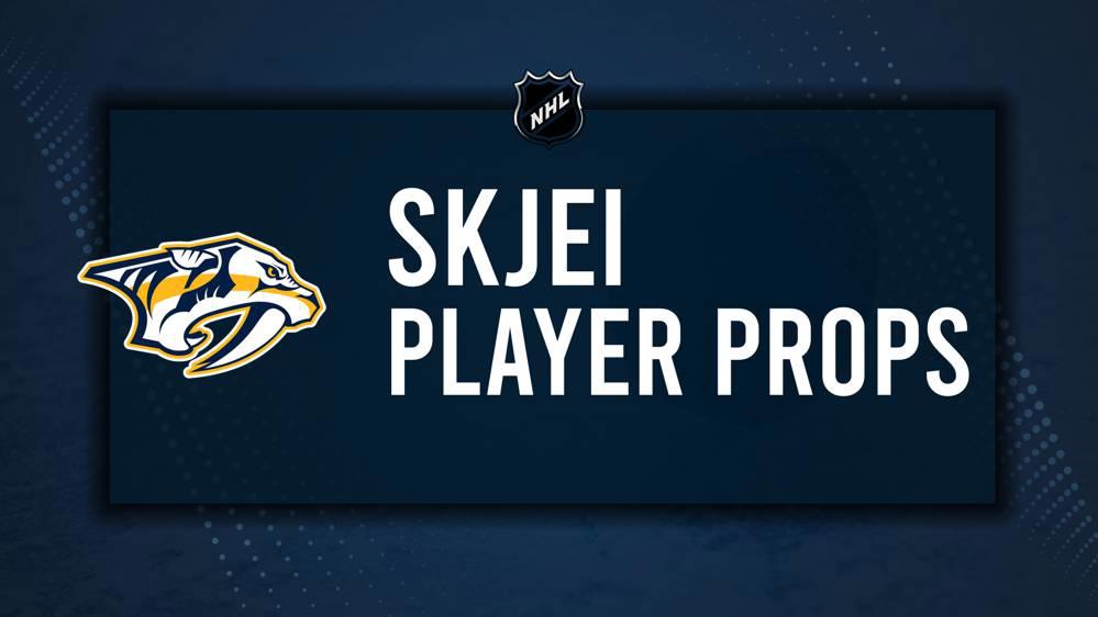 Brady Skjei Player Prop Bets for the Predators vs. Capitals Game - November 6