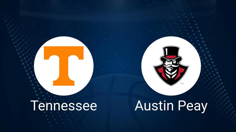 How to Watch Tennessee vs. Austin Peay on TV or Live Stream - November 17