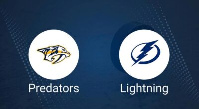 Predators vs. Lightning Injury Report Today - November 29