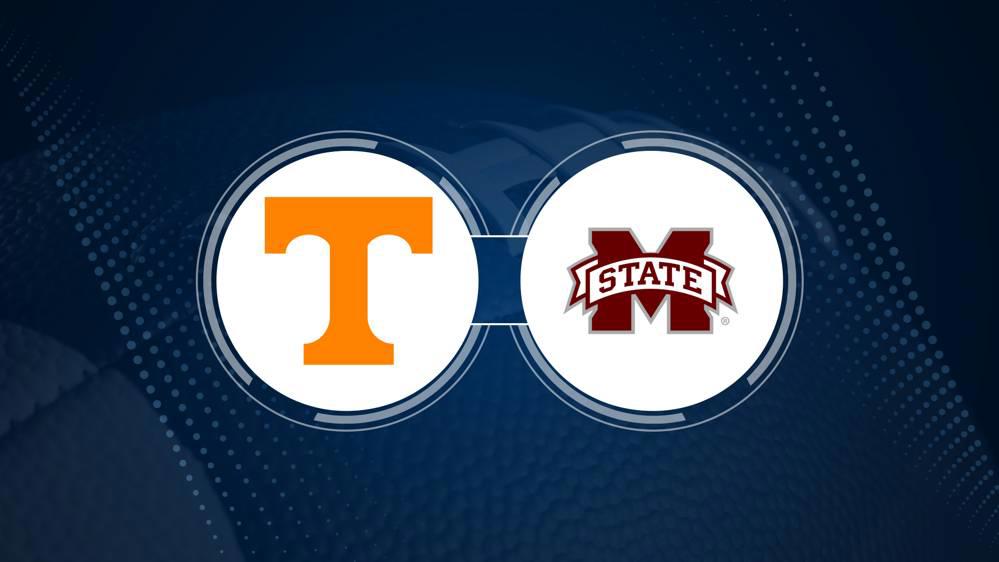 Tennessee vs. Mississippi State: Odds, spread, and over/under - Nov. 9