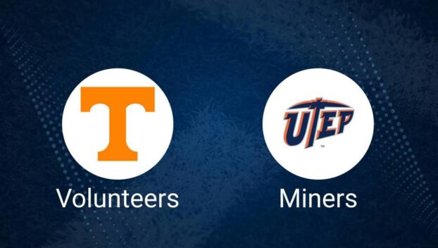 Tennessee vs. UTEP Nov. 23 Tickets & Start Time