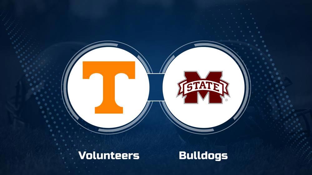 Where to Watch Tennessee vs. Mississippi State on TV or Streaming Live - Nov. 9