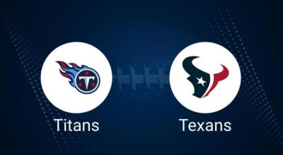 Where to Watch Titans vs. Texans on TV or Streaming Live - Nov. 24