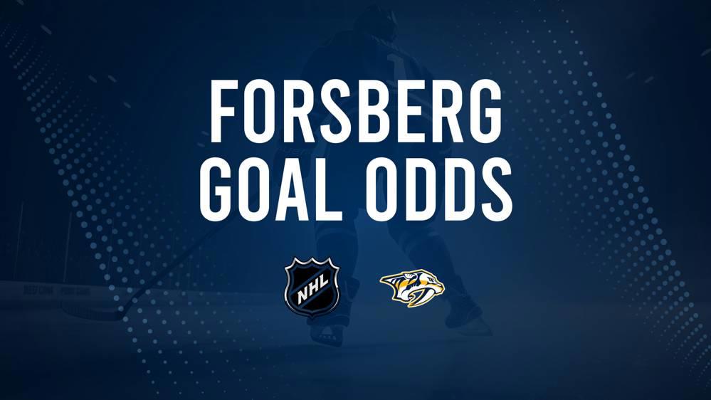 Will Filip Forsberg Score a Goal Against the Flames on November 15?