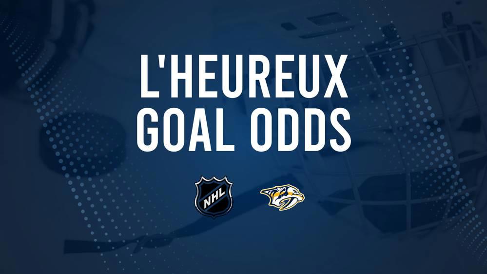 Will Zachary L'Heureux Score a Goal Against the Avalanche on November 2?