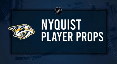 Gustav Nyquist Player Prop Bets for the Predators vs. Canadiens Game - December 5