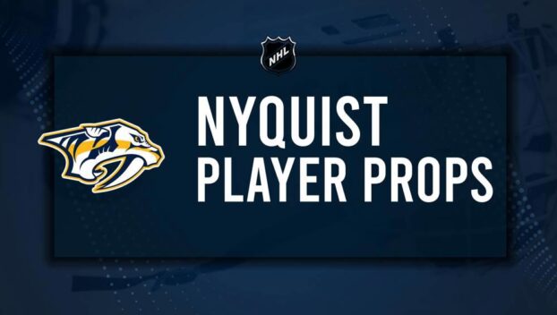 Gustav Nyquist Player Prop Bets for the Predators vs. Canadiens Game - December 5