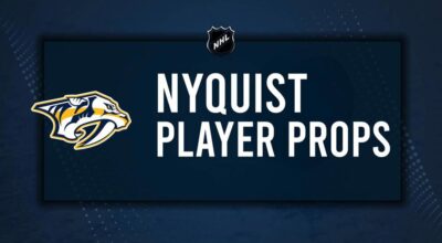 Gustav Nyquist Player Prop Bets for the Predators vs. Penguins Game - December 19