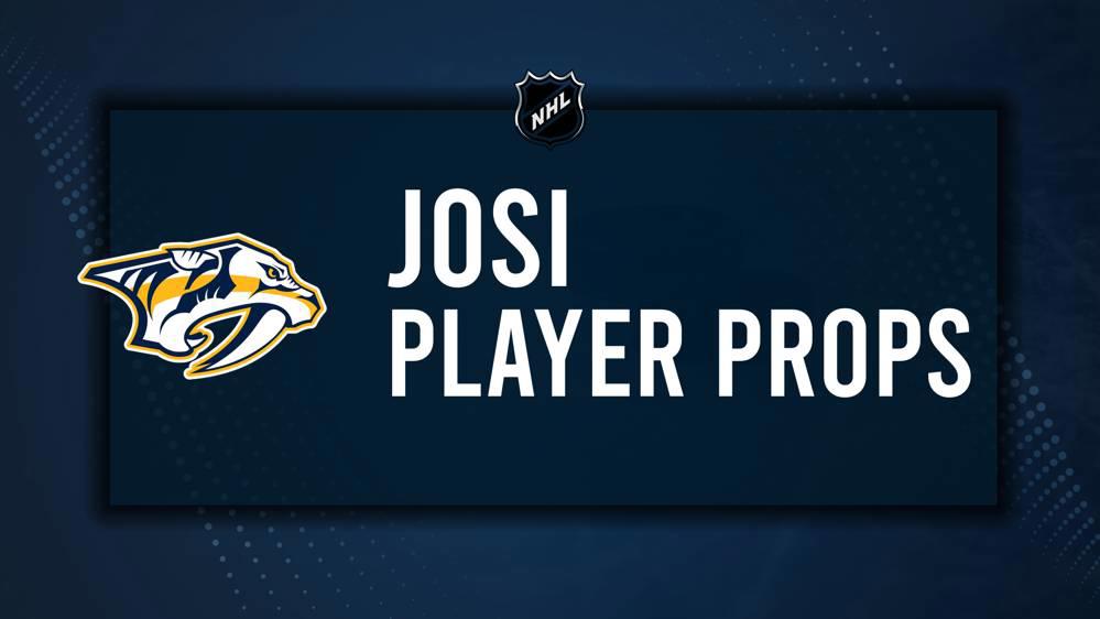 Roman Josi Player Prop Bets for the Predators vs. Senators Game - December 7