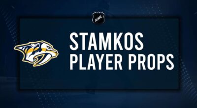 Steven Stamkos Player Prop Bets for the Predators vs. Hurricanes Game - December 23