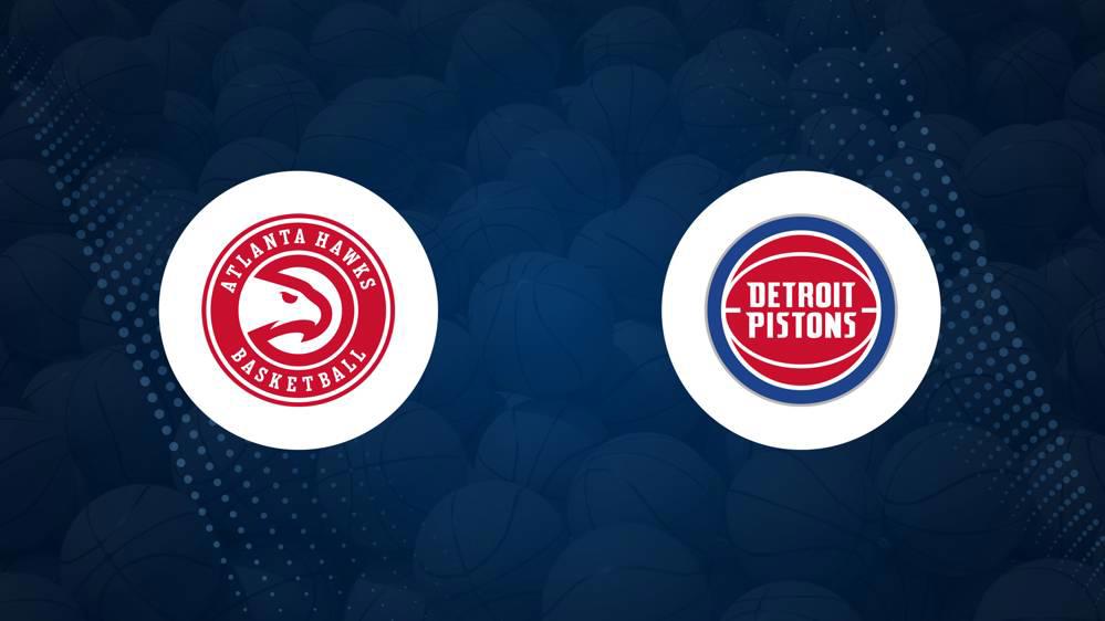 NBA Best Bets: Hawks vs. Pistons Picks for January 22