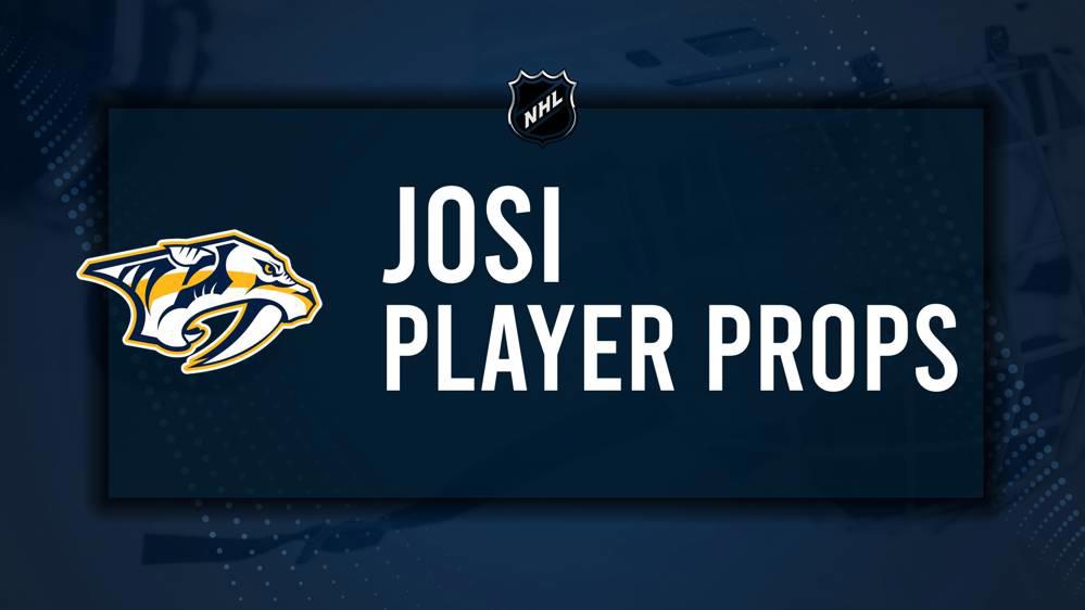 Roman Josi Player Prop Bets for the Predators vs. Wild Game - January 18