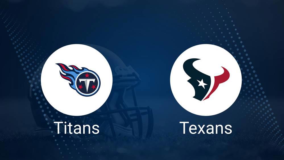 Titans vs. Texans Predictions & Picks: Odds, Moneyline, Spread - Week 18