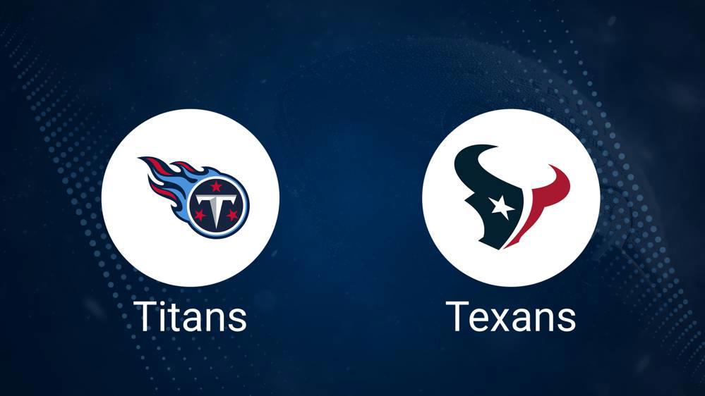 Where to Watch Titans vs. Texans on TV or Streaming Live - Jan. 5