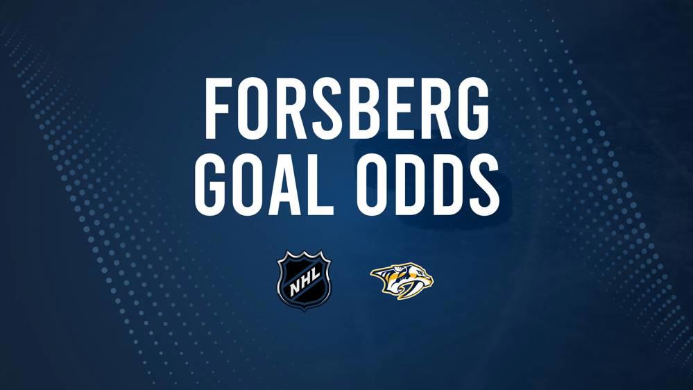 Will Filip Forsberg Score a Goal Against the Capitals on January 11?