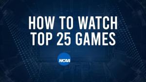 How to Watch Top 25 College Basketball Games - Monday, February 3