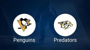 Penguins vs. Predators Injury Report Today - February 1