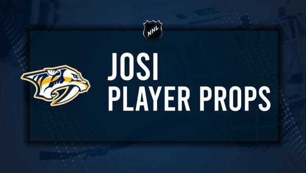 Roman Josi Player Prop Bets for the Predators vs. Panthers Game - February 25