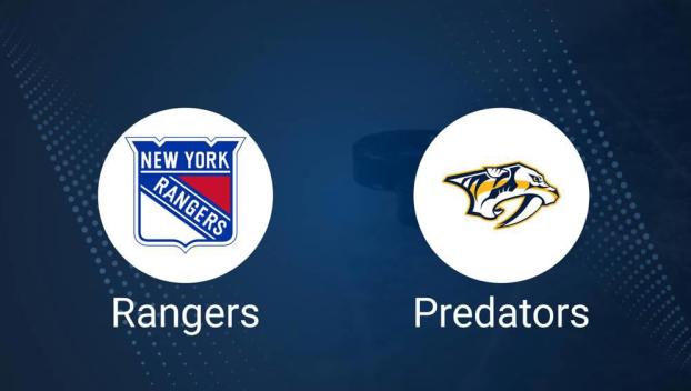 Where to Watch New York Rangers vs. Nashville Predators on TV or Streaming Live - March 2
